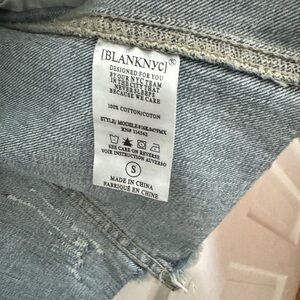 Blank NYC denim jacket